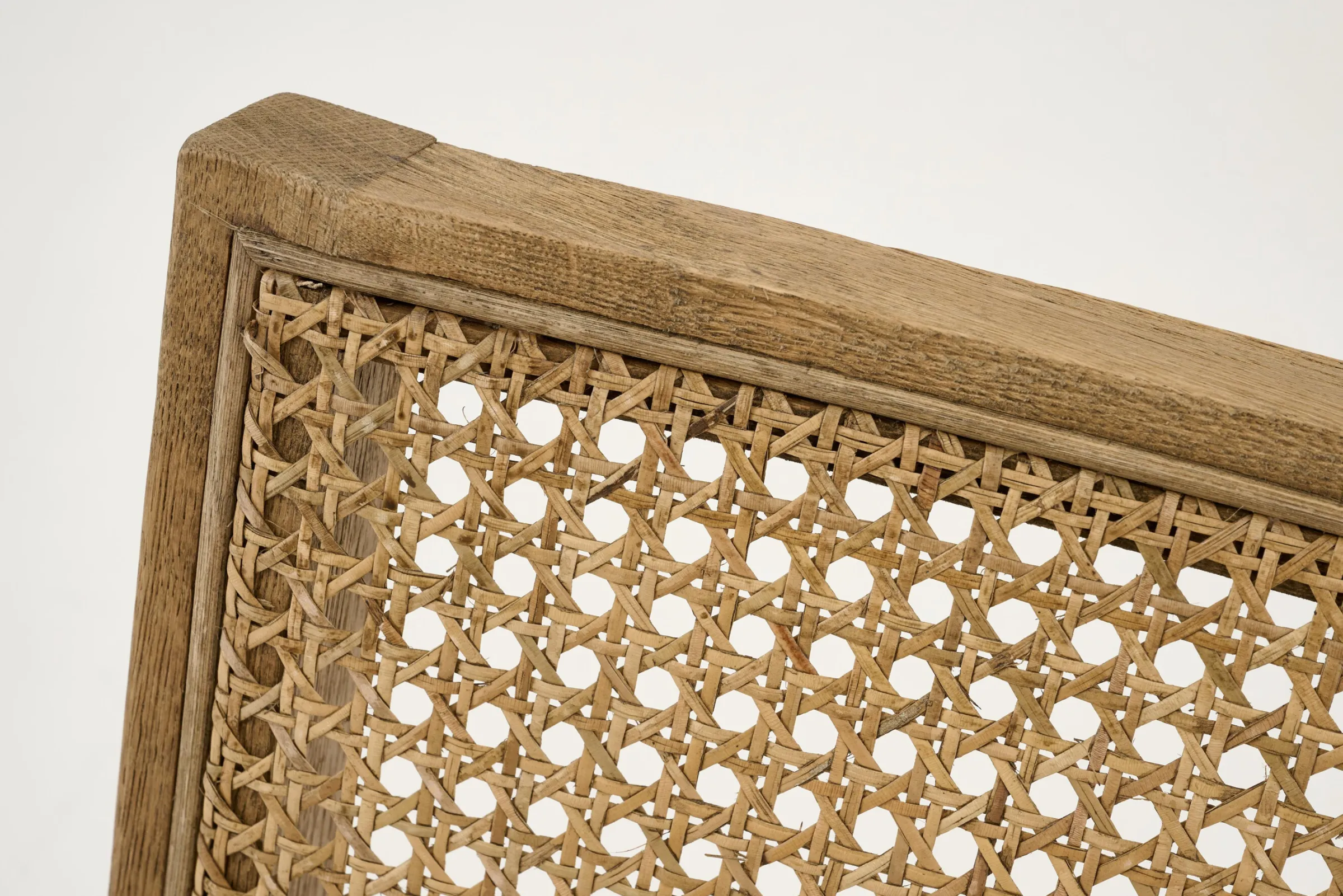 Flamant Bruno, Fauteuil, Eiken, Riet, Met Kussen^ Banken