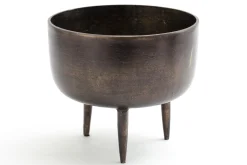 Flamant Byma, Kom, Metaal, Zwart, L^ Decoratie