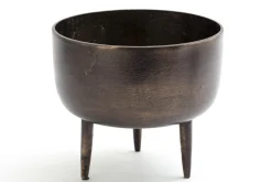 Flamant Byma, Kom, Metaal, Zwart, L^ Decoratie