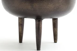 Flamant Byma, Kom, Metaal, Zwart, L^ Decoratie