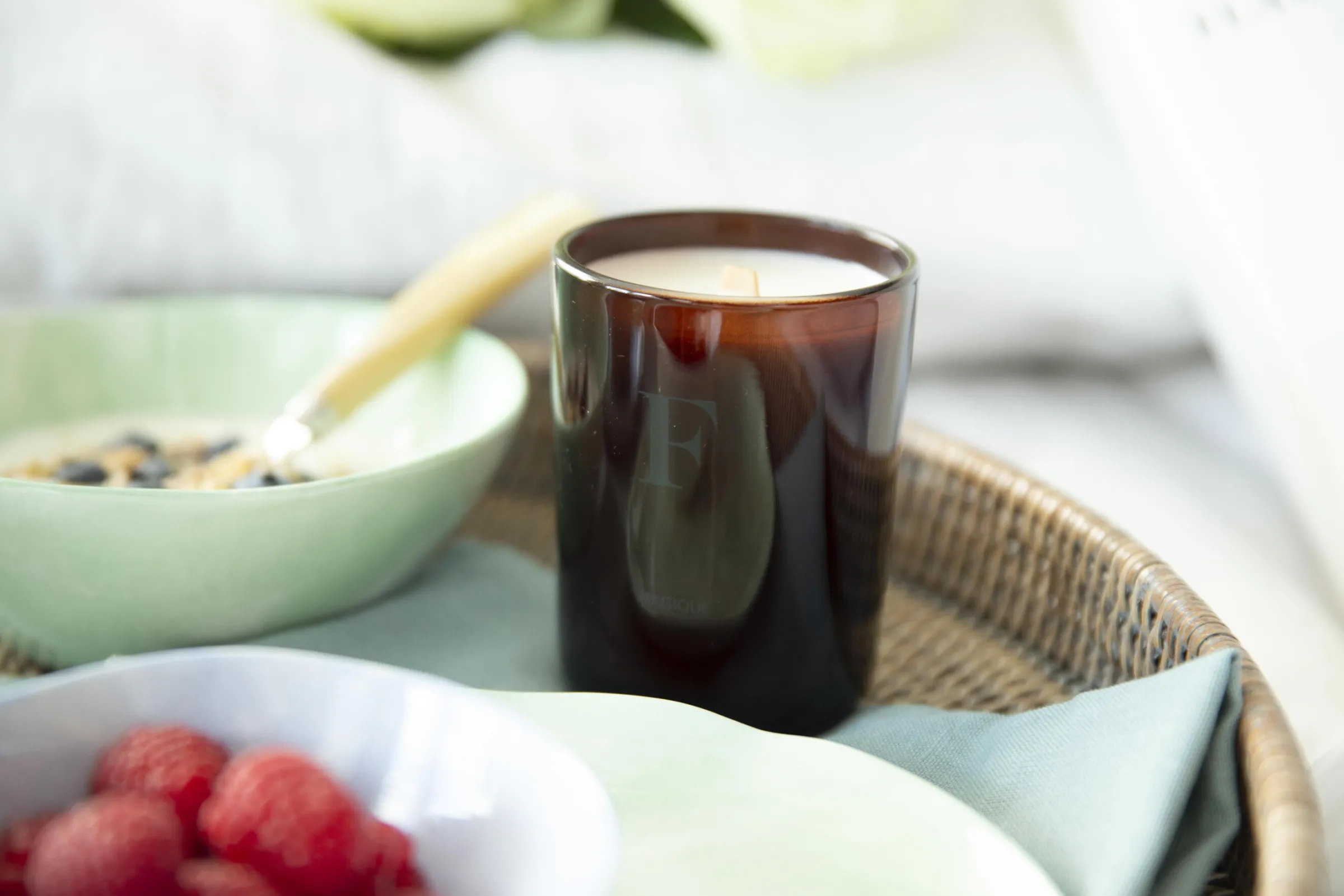 Flamant Byron, Geurkaars, Magique^ Decoratie