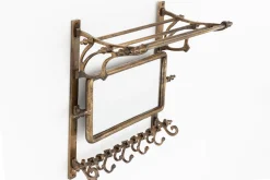 Flamant Cait, Kapstok, Met Spiegel^ Decoratie