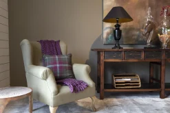 Flamant Camila, Kussen, Geruit^ Huishoudelijke Textiel