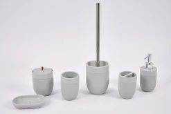 Flamant Centris, Toiletborstelhouder, Grijs^ Decoraties