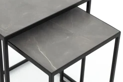 Flamant Charley, Bijzettafel, Set Van 2^ Koffie Tafels