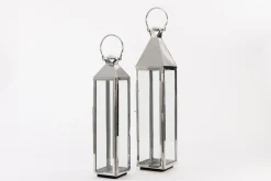 Flamant Charme, Lantaarn, Staal En Glas, Xl^ Decoratie