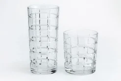 Flamant Chopin, Hoog Glas, Handgeslepen, Set Van 6^ Bril