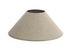 Flamant Circum, Lampenkap, Natuurlijk En Zilver, Conisch, 45 Cm^ Verlichting