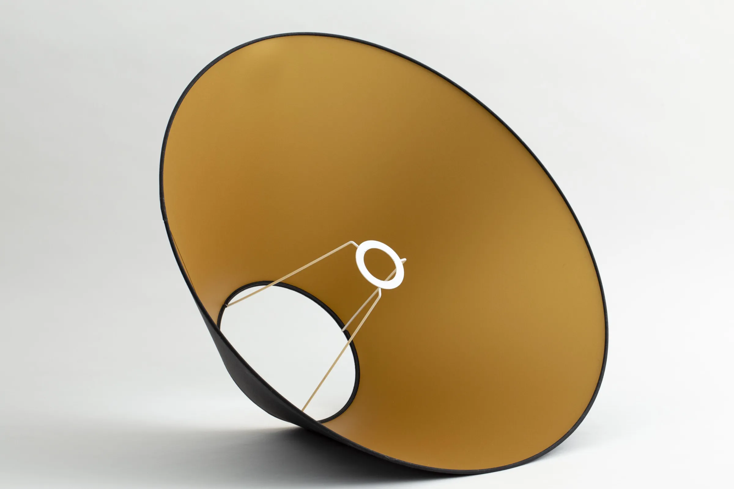 Flamant Circum, Lampenkap, Zwart En Goud, Conisch, 55 Cm^ Verlichting