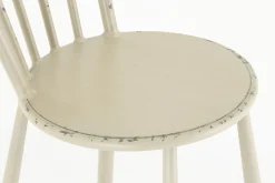 Flamant Claire, Tuinbarstoel, Retro Wit^ Tuinstoelen