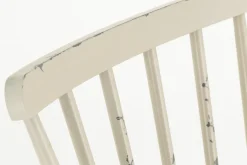 Flamant Claire, Tuinbarstoel, Retro Wit^ Tuinstoelen