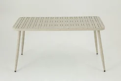 Flamant Claire, Tuintafel, 150X75, Retro Wit^ Tuintafels