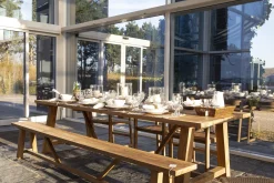 Flamant Clarcke, Tuinbank, Rechthoekig^ Banken