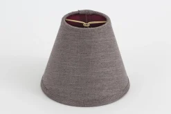 Flamant Clips, Lampenkap, Paars, Conisch, 14 Cm^ Verlichting