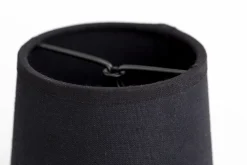 Flamant Clips, Lampenkap, Zwart, Cilinder, 10 Cm^ Verlichting