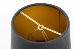 Flamant Clips, Lampenkap, Zwart En Goud, Cilinder, 10 Cm^ Verlichting