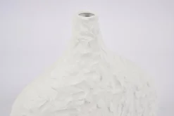 Flamant Corralee, Vaas, Keramiek, Wit, S^ Decoratie