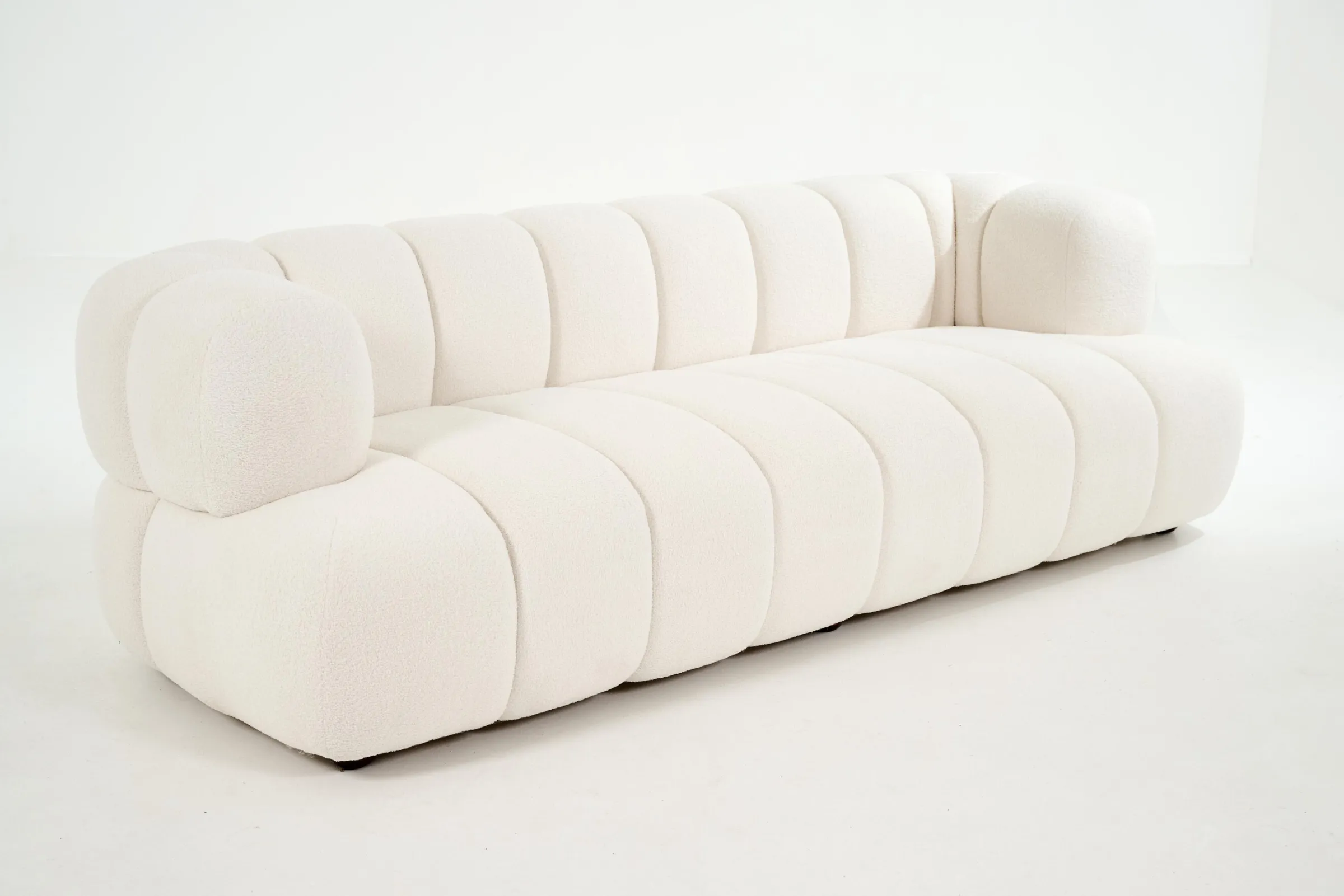 Flamant Dallas, Bank, Wit, Boucle, 3-Zitsbank^ Banken