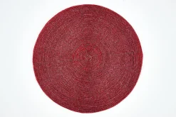 Flamant Delvin, Placemat, Kralen, Rood^ Eetkamer- En Keukentextiel