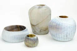 Flamant Dillane, Vaas, Glas, S^ Decoratie