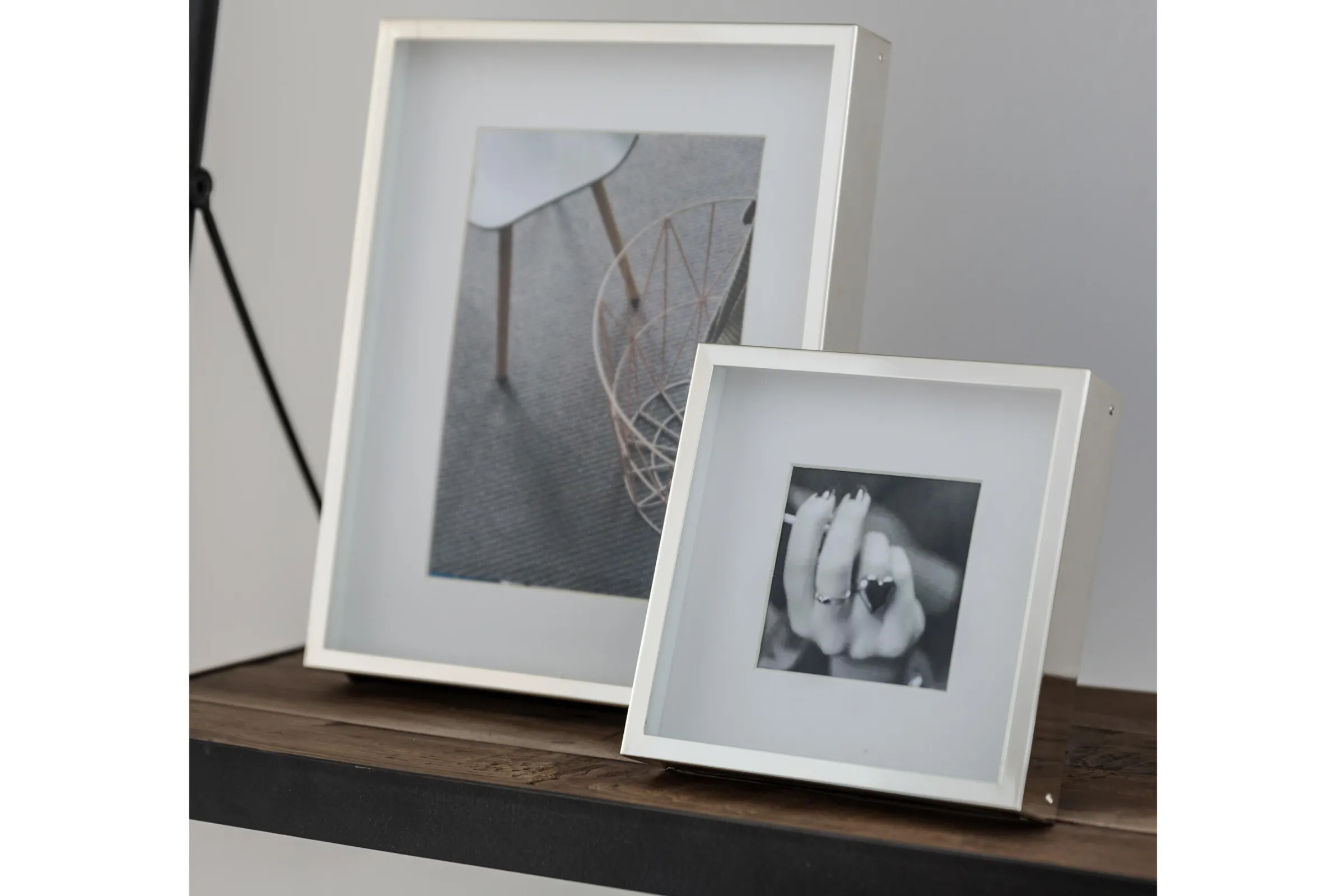 Flamant Dozen, Fotolijst, Verzilverd En Gelakt, 13X18^ Decoratie