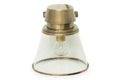 Flamant Edwardo, Wandlamp, Antiek Messing^ Verlichting