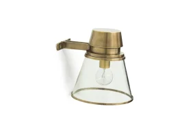 Flamant Edwardo, Wandlamp, Antiek Messing^ Verlichting