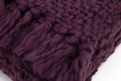 Flamant Einstein, Geruit, Paars^ Huishoudelijke Textiel