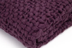 Flamant Einstein, Geruit, Paars^ Huishoudelijke Textiel