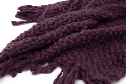 Flamant Einstein, Geruit, Paars^ Huishoudelijke Textiel