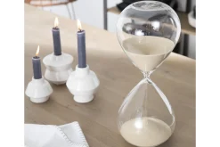 Flamant Faralda, Zandloper, Mondgeblazen^ Decoratie