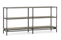 Flamant Farra, Consoletafel, Verweerd Eiken En Ijzer^ Koffie Tafels