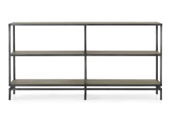 Flamant Farra, Consoletafel, Verweerd Eiken En Ijzer^ Koffie Tafels