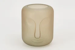 Flamant Fefy, Vaas, Glas, Rook^ Decoratie