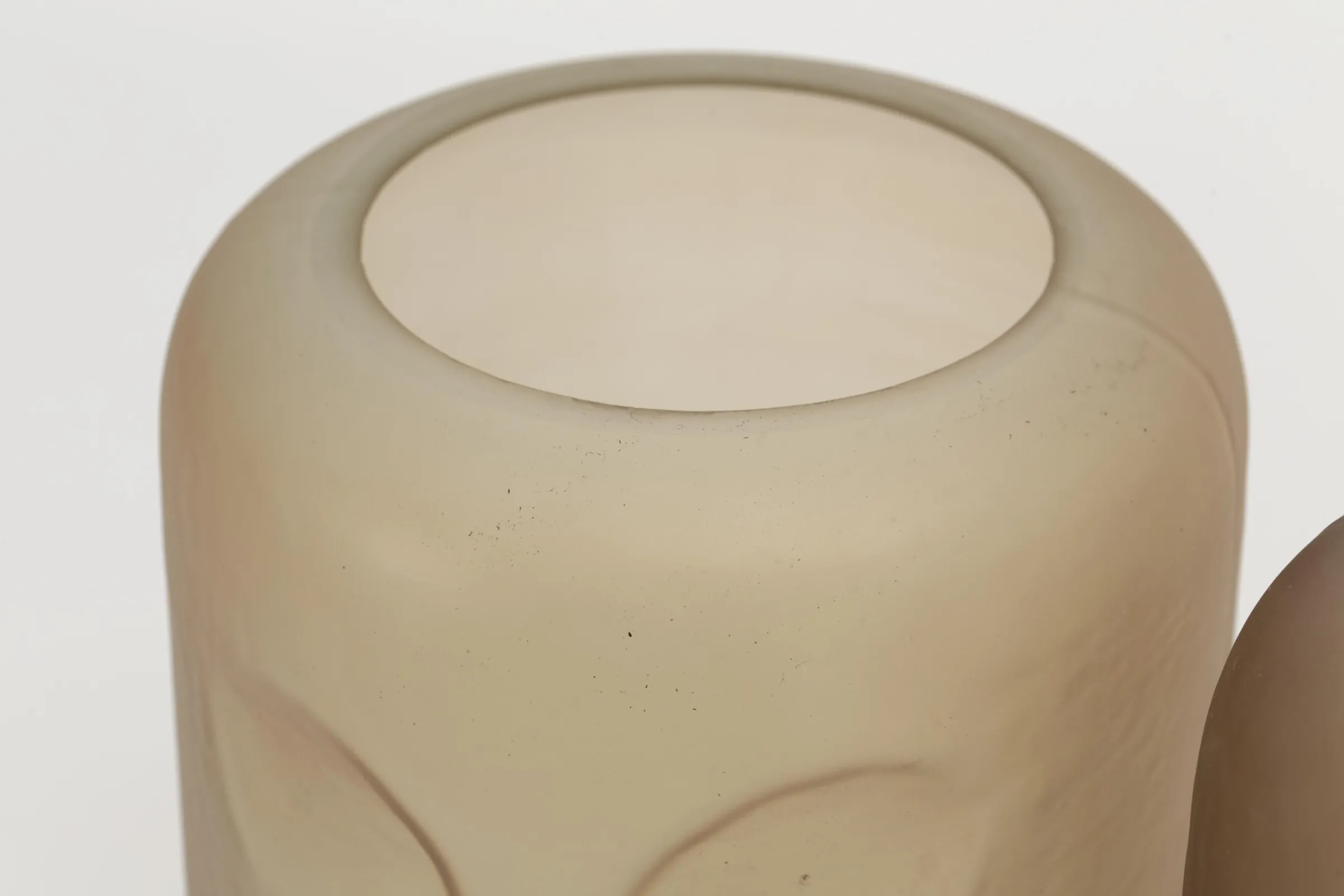 Flamant Fefy, Vaas, Glas, Rook^ Decoratie