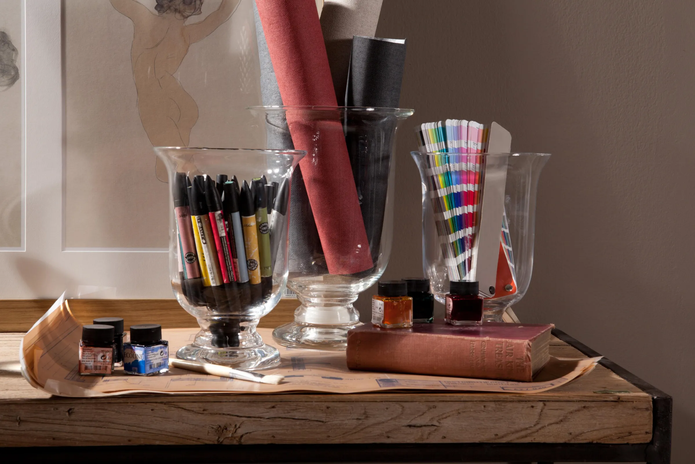 Flamant Fiesta, Wind Light, Mondgeblazen, S^ Decoratie