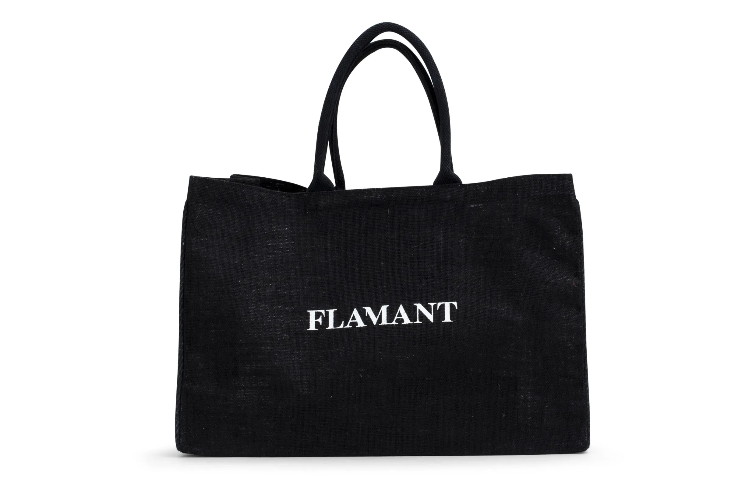 Flamant Tas, Boodschappentas, Jute, Zwart^ Moederdag