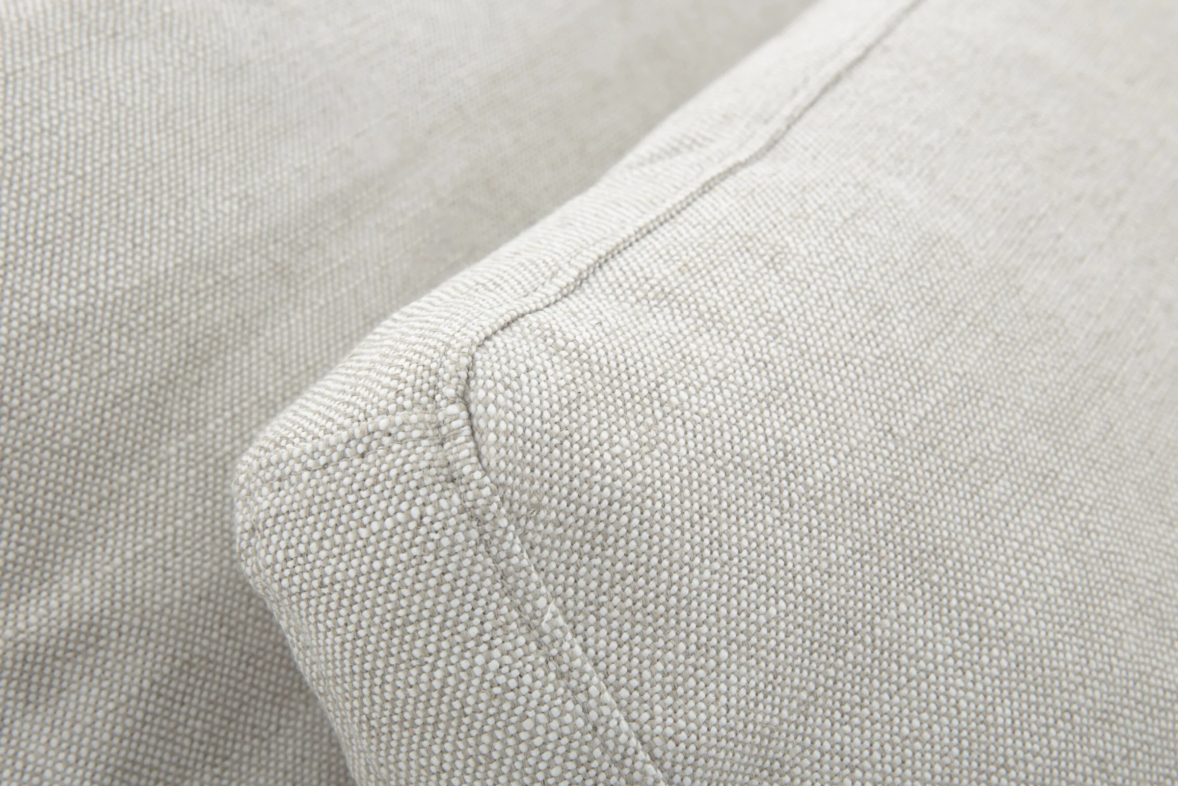 Flamant Floria, Fauteuil, Natuurlijk Linnen En Zwart Metaal^ Banken