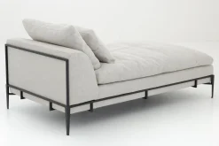 Flamant Floria, Fauteuil, Natuurlijk Linnen En Zwart Metaal^ Banken