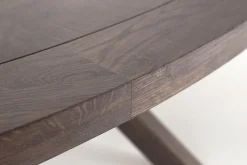 Flamant Forino, Eettafel, Gerookt Eikenhout, 210 Cm^ Eettafels