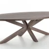 Flamant Forino, Eettafel, Gerookt Eiken, 264 Cm^ Eettafels