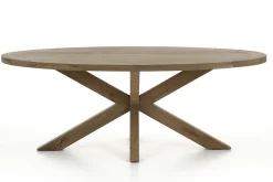 Flamant Forino, Eettafel, Verweerd Eiken, 210 Cm, Model 2^ Eettafels