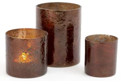 Flamant Frank, Theelichthouder, Glas^ Decoratie