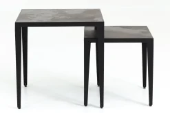 Flamant Georgion, Bijzettafel, Vierkant, Set Van 2^ Koffie Tafels