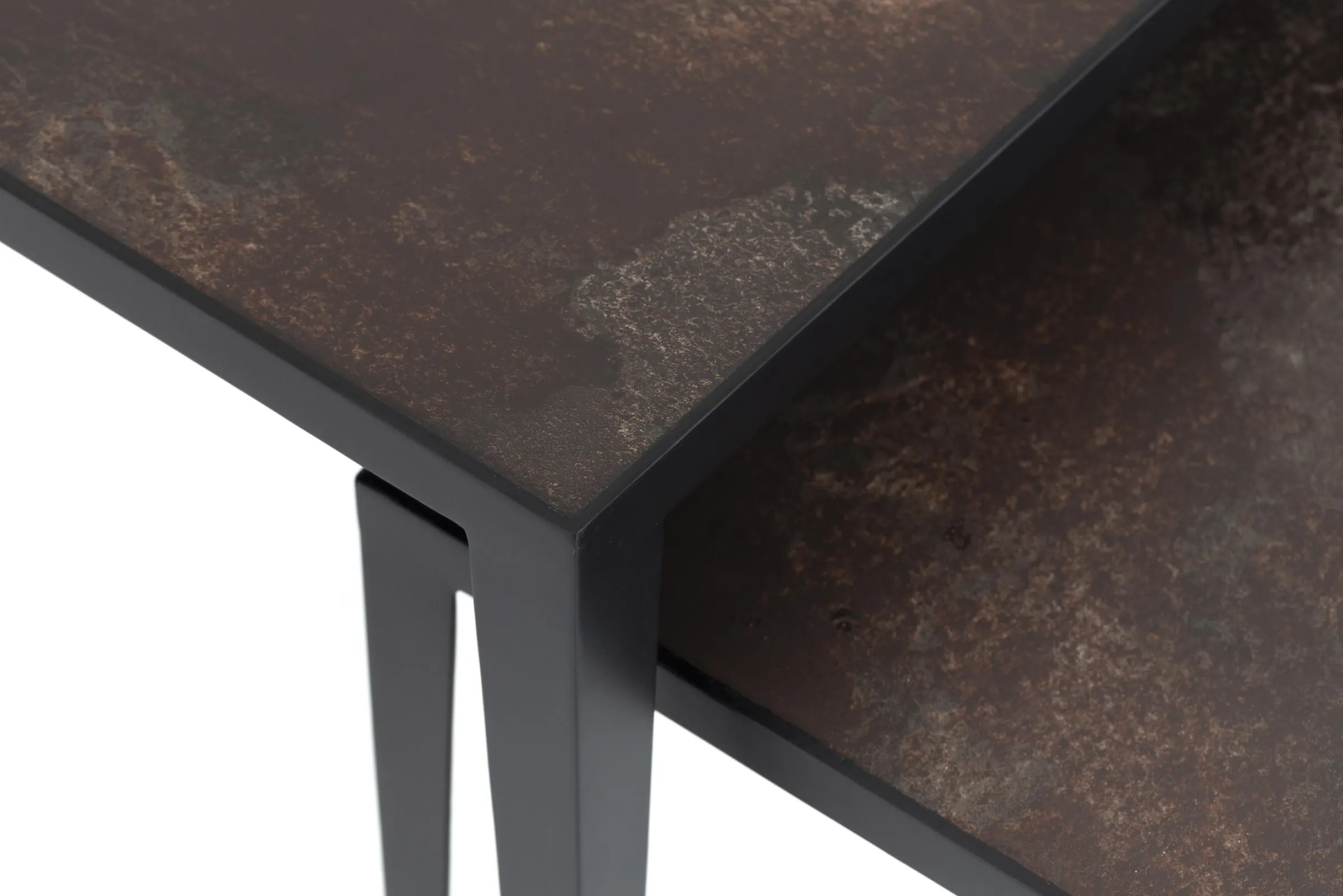 Flamant Georgion, Bijzettafel, Vierkant, Set Van 2^ Koffie Tafels