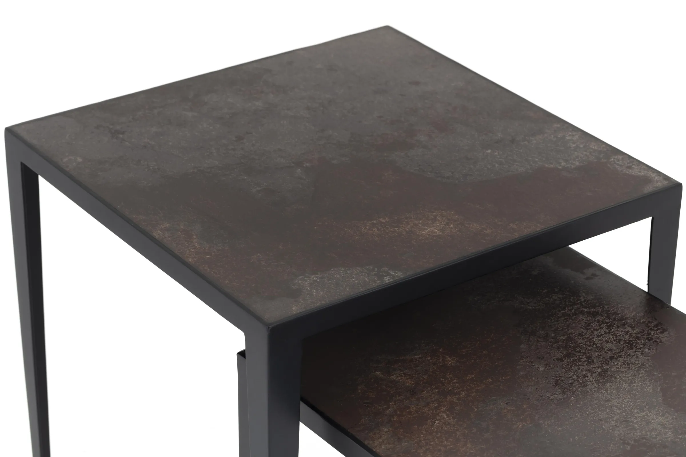 Flamant Georgion, Bijzettafel, Vierkant, Set Van 2^ Koffie Tafels