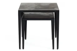 Flamant Georgion, Bijzettafel, Vierkant, Set Van 2^ Koffie Tafels