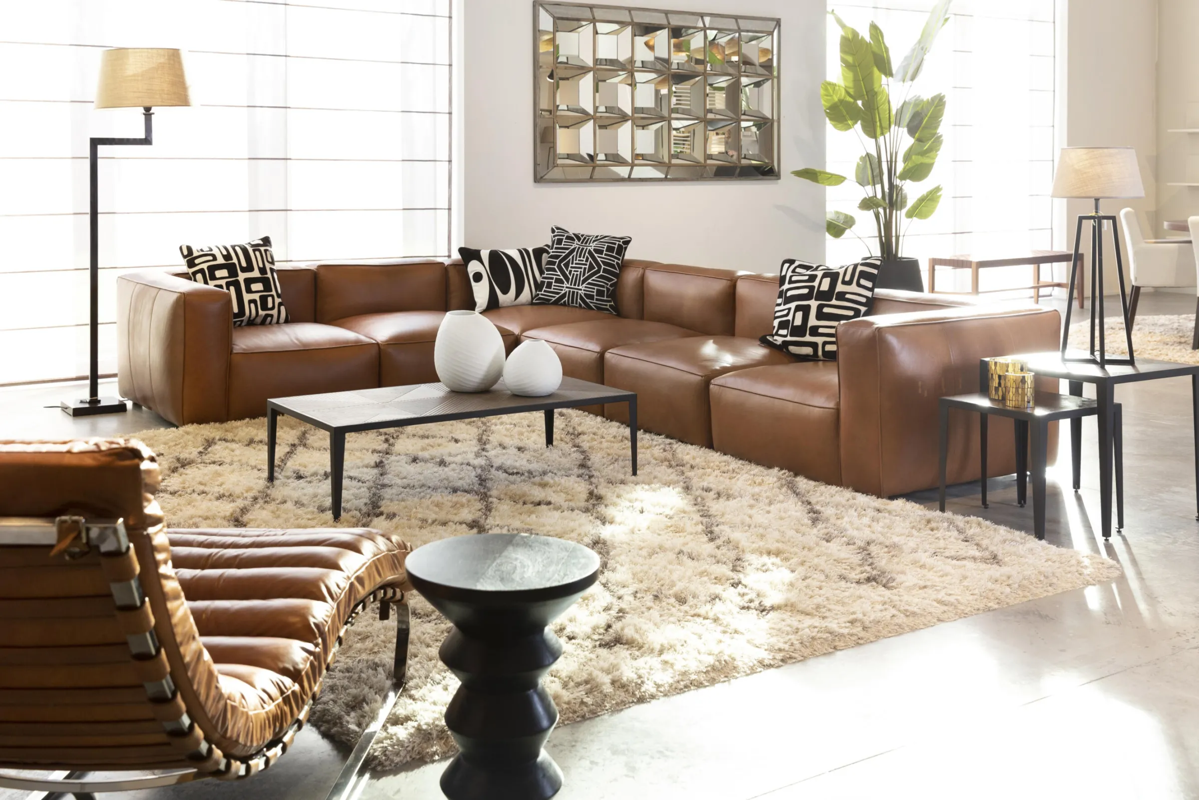 Flamant Georgion, Bijzettafel, Vierkant, Set Van 2^ Koffie Tafels