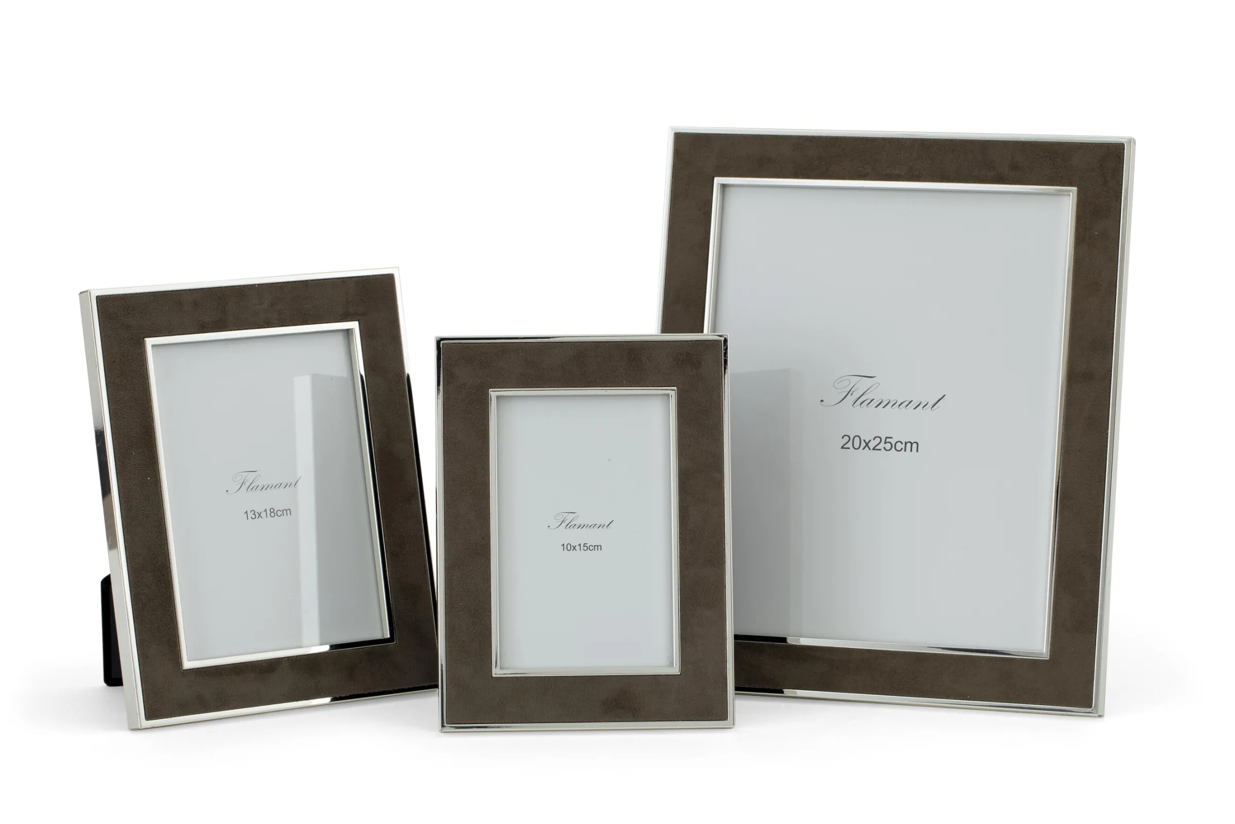 Flamant Gepetto, Fotolijst, Suede, Groen, 10X15^ Decoratie