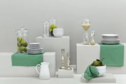 Flamant Gideon, Kandelaar, Kwikglas, L^ Decoratie